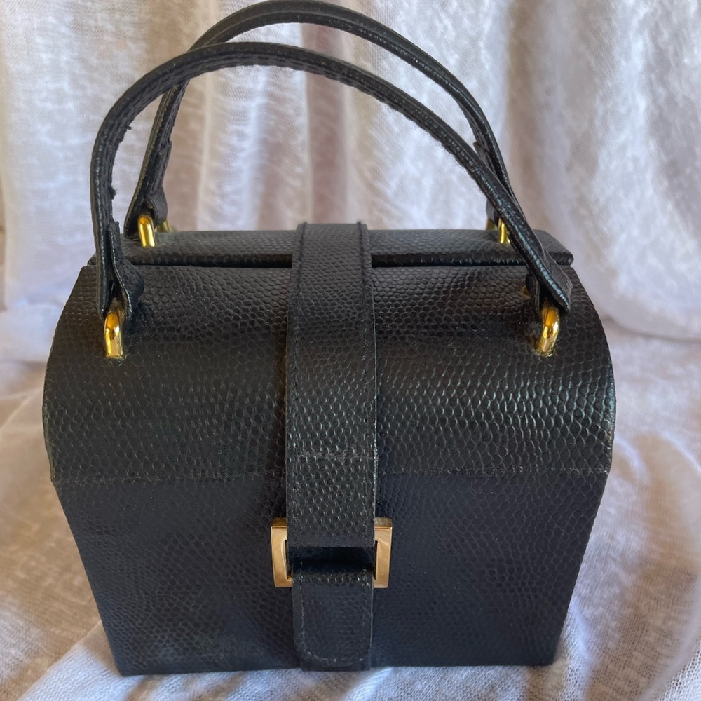 Black mini jewelry box